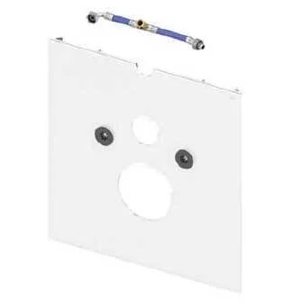 Нижняя стеклянная панель для установки унитаза с крышкой биде, цвет белый, Tece TECElux 9650102 - фото 10