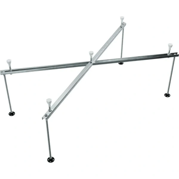 Ванна акриловая Diwo Анапа 150 x 70 см, с каркасом, цвет белый, Щ0000055219/Щ0000048581, без гидромассажа, недорогие - фото 6