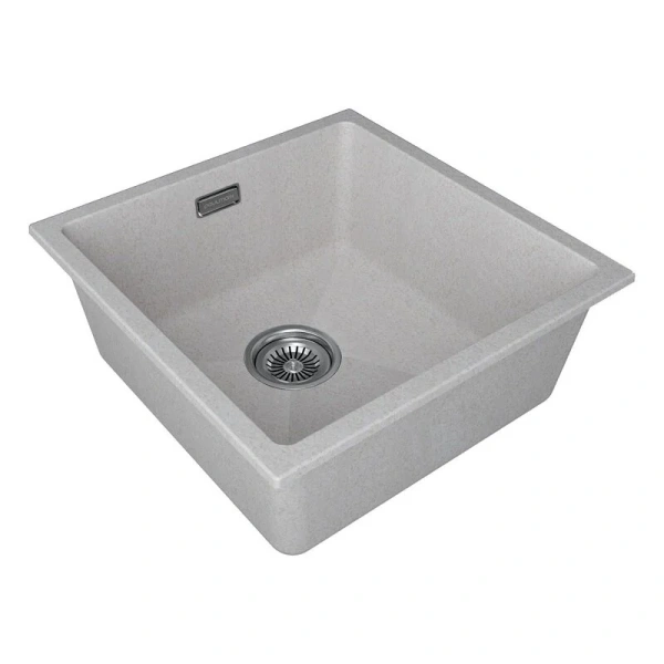 Мойка для кухни Paulmark Lumi 45 см бежевая - фото 3