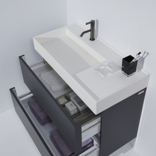 Раковина Laufen Kartell 90 см полка справа - фото 3