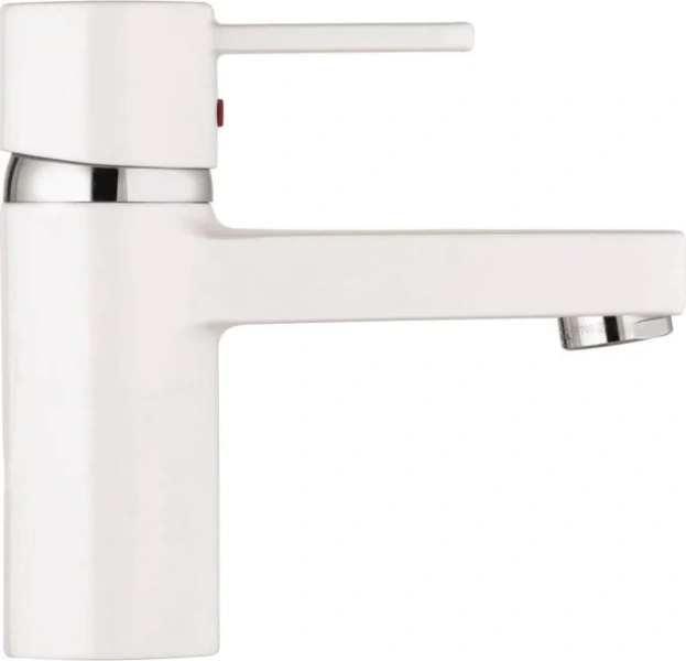 Смеситель для раковины Kludi Zenta белый, на раковину - фото 5