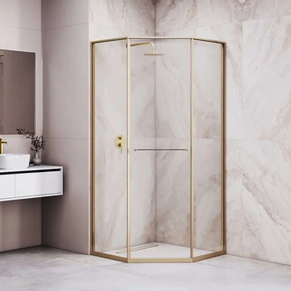 Душевой уголок RGW Stilvoll SV-82Gb L 100x100 см стекло прозрачное, левый - фото 1