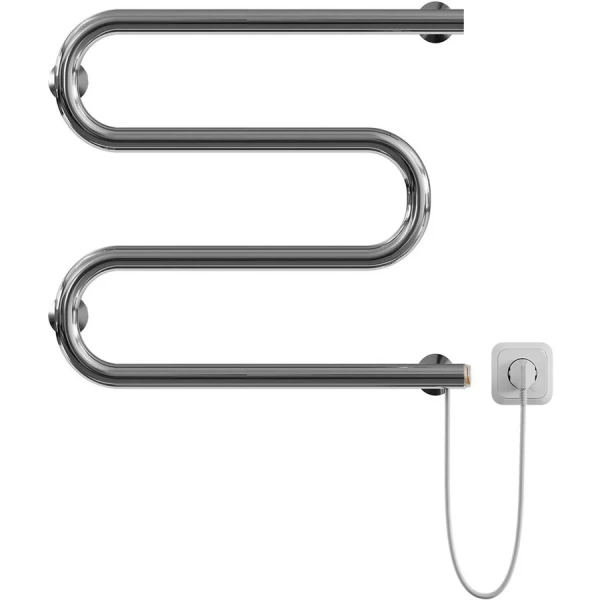 Полотенцесушитель электрический Ника Simple 60/50 см хром - фото 1