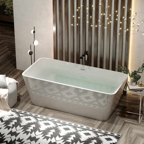 Ванна акриловая Sancos Dama 170x80 см белая - фото 1