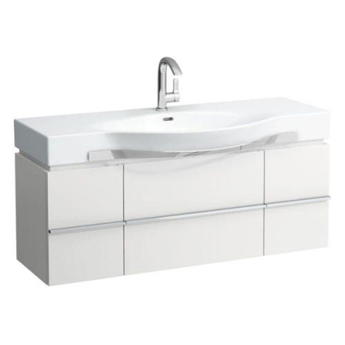 Раковина Laufen Palace 120 см с полотенцедержателем, с 1 отверстием для смесителя, современные, hi-tech - фото 2