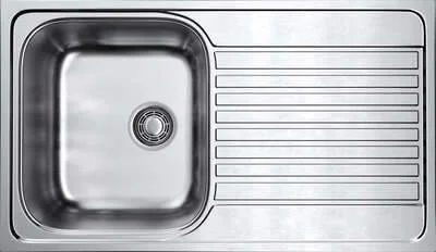 Мойка для кухни Omoikiri Kashiogawa 86-IN 86 см нержавеющая сталь, универсальная - фото 1