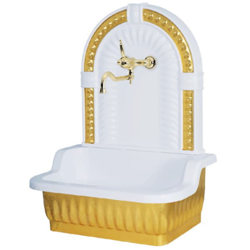 Раковина напольная Migliore Olivia золото - фото 2