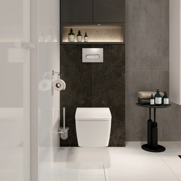 Унитаз подвесной VitrA Metropole 7672B0 безободковый, в наличии, нет в наличии - фото 9