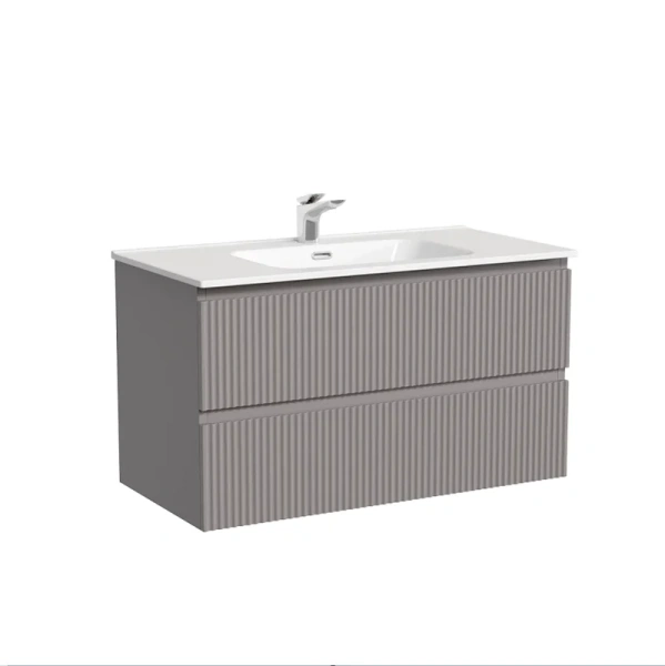 Тумба под раковину подвесная Sancos Snob T 90 см Beige Soft