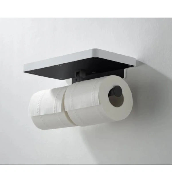 Бумагодержатель Акватек Европа черный матовый - фото 3