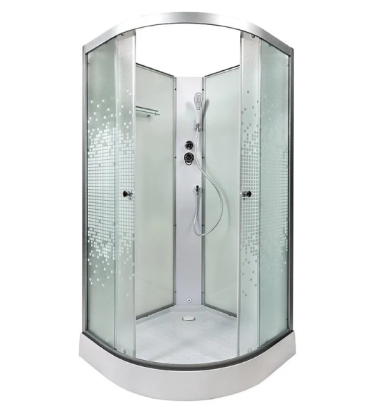 Душевая кабина Deto L 100x100 см без крыши, 100х100 - фото 4