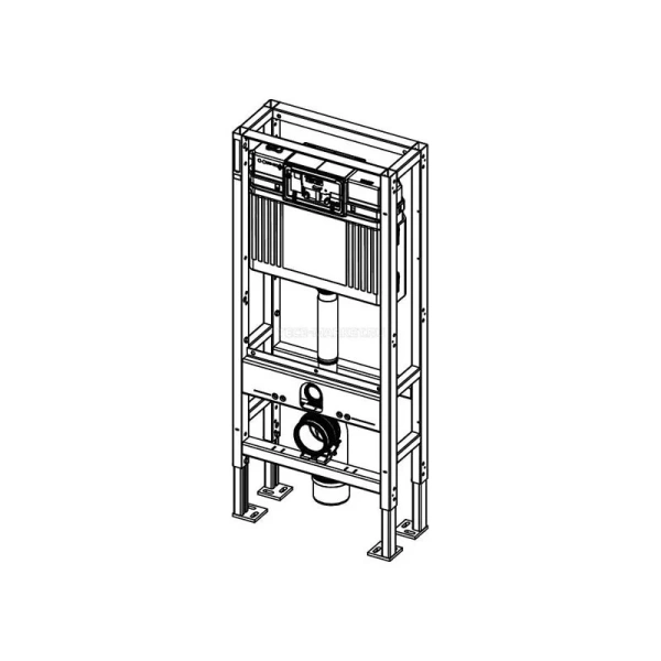 Инсталляция для унитаза Tece TECEprofil с двойной рамой - фото 2