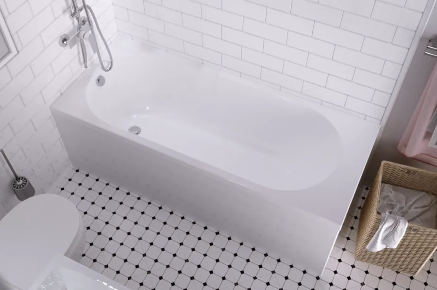 Ванна акриловая Creto Solly 18-16070, 160 x 70, белый, без гидромассажа - фото 6