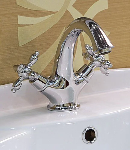 Смеситель для раковины Cezares Nostalgia-LS1 с донным клапаном - фото 3