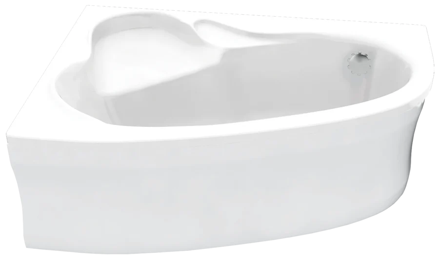 Акриловая ванна C-Bath Atlant CBA00104L/R 170 х 110 см, белая, угловые, приставные, встраиваемые - фото 6
