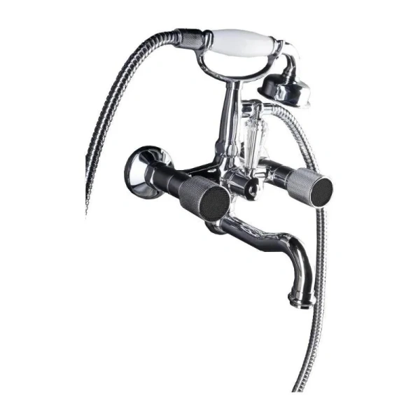 Смеситель для ванны Boheme Royal Cristal с душем - фото 4