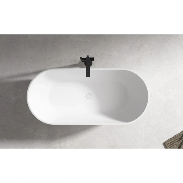 Ванна акриловая Abber 172x79 см белая матовая, современныe, hi-tech - фото 3