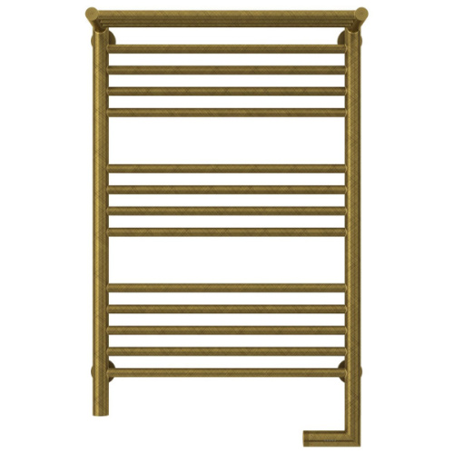 Полотенцесушитель электрический правый, с полкой цвет состаренная бронза Сунержа Богема 2.0 800х500, по запросу - фото 2