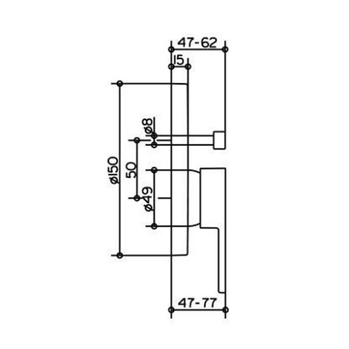 Смеситель для ванны встраиваемый Keuco Plan Blue 53972 010281 - фото 4