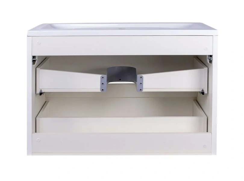 Тумба под раковину подвесная Style Line Атлантика 90 см антискрейтч, белая - фото 7