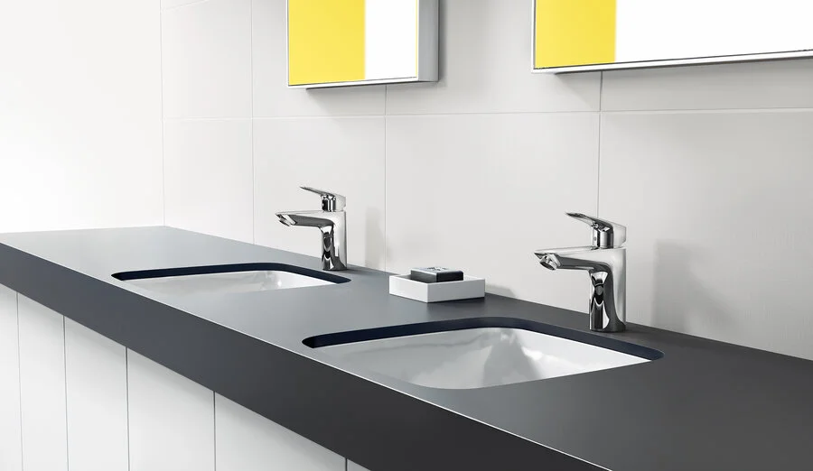 Смеситель для раковины Hansgrohe Logis с донным клапаном Push-Open, на раковину - фото 6