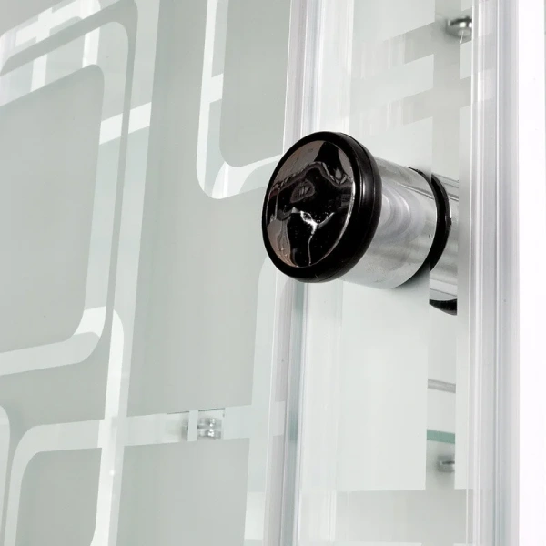 Душевая кабина Deto EM 100x100 см с зеркалом, современныe, hi-tech, декорированныe - фото 10