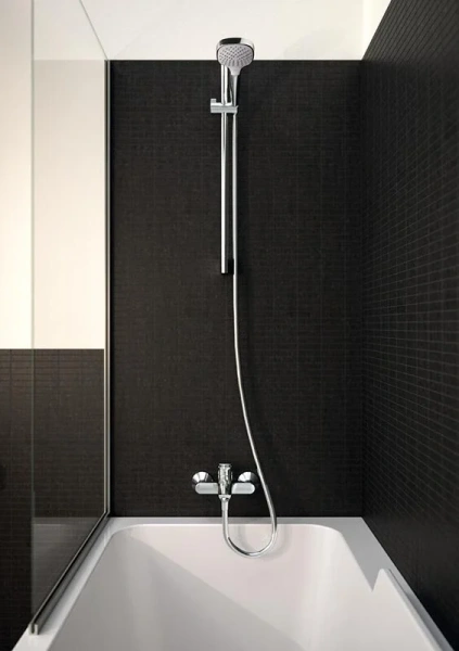 Душевой гарнитур Hansgrohe Croma Select E белый/хром - фото 3