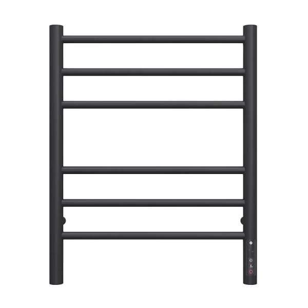Полотенцесушитель электрический Terminus Аврора П6 450х600 матовый черный, черный - фото 3