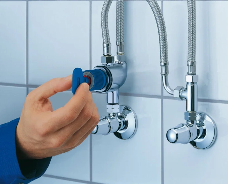 Смеситель для раковины Grohe Grohtherm Micro термостатический, скрытого монтажа, встраиваемые в стену - фото 5