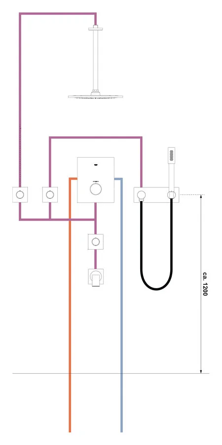Верхний душ Grohe Rainshower F-series 27271 - фото 4