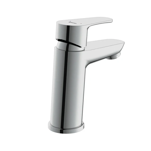 Смеситель для раковины Cersanit Cersania хром, из латуни, округлая форма, с донным клапаном - фото 5