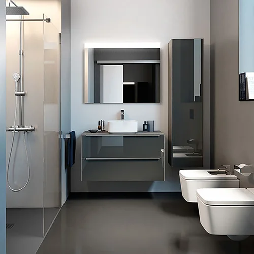 Унитаз подвесной Roca Inspira Square белый, подвесные, встраиваемые - фото 3