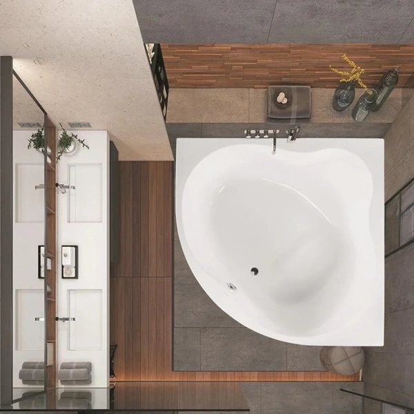 Ванна акриловая Vagnerplast Plejada 150×150 см угловая - фото 1