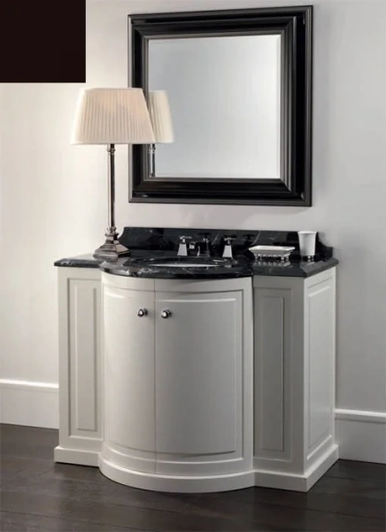 Тумба с мраморной столешницей, цвет полуглянцевый Rubin, мрамор Botticino Fiorito, Devon&Devon Clarence - фото 1