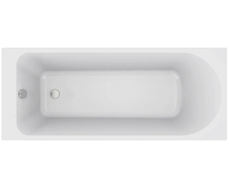 Ванна из искусственного камня Jacob Delafon Odeon Rive Gauche 150х70 см встраиваемая, с ножками - фото 1