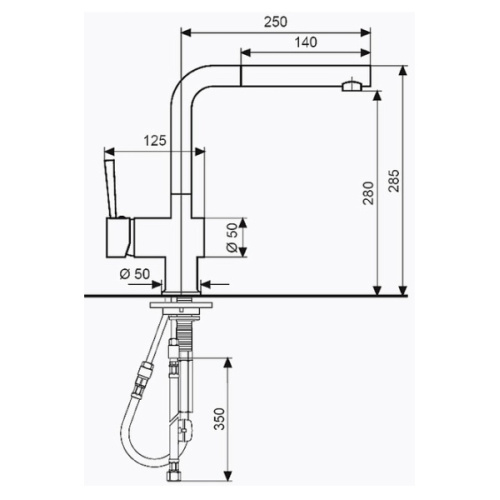 Смеситель для кухни, Emmevi Piper 45066 - фото 3