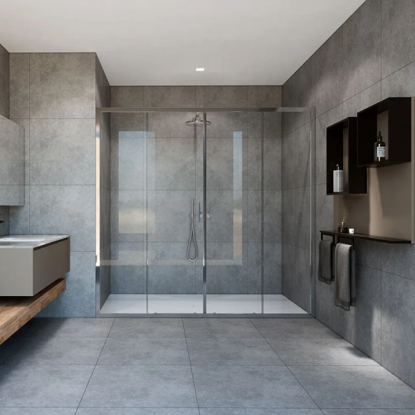 Душевая дверь в нишу Vincea Garda VDS-1G2190 см профиль хром