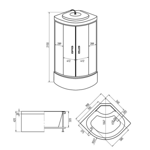Схема, со стеклянными задними стенками - фото 8