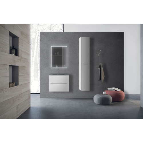 Тумба под раковину подвесная Vincea Mia 60,5 см G.White, современная, hi-tech - фото 3