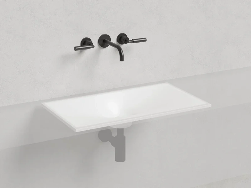 Раковина Salini Marea 13 70 см Solix белая матовая - фото 1