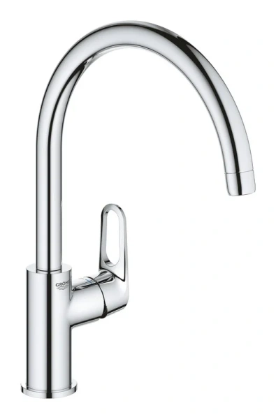 Смеситель для кухни Grohe BauFlow с высоким изливом хром - фото 1