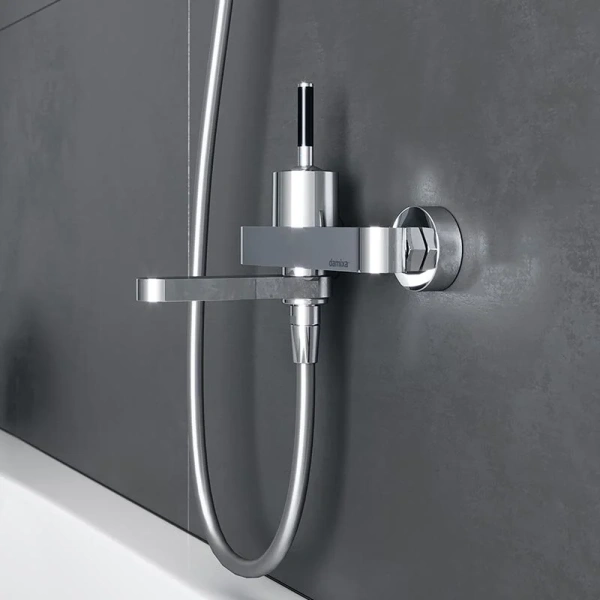 Смеситель для ванны Damixa Arc 291000 латунь, настенные - фото 6