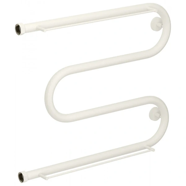 Полотенцесушитель водяной Сунержа М-образный 65x50 см белый матовый - фото 1