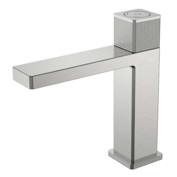 Смеситель для раковины Boheme Quad автоматический nikel brush - фото 1
