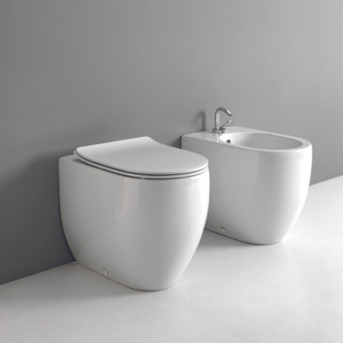 Унитаз напольный Kerasan Flo белый - фото 2