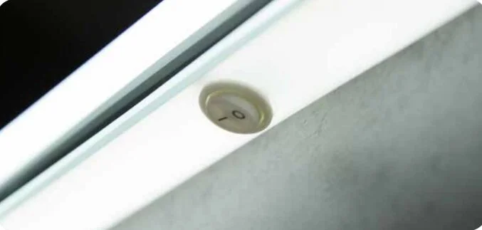 Зеркало с подсветкой BelBagno Spc 100 см с кнопочным выключателем, полотно - фото 4