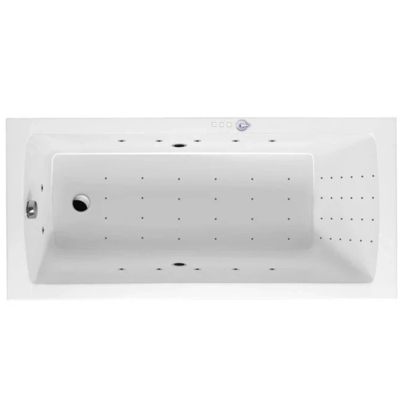 Ванна гидромассажная Excellent Aquaria Nano 170 x 75 см, белый/хром, WAEX.AQU17.NANO.CR - фото 1