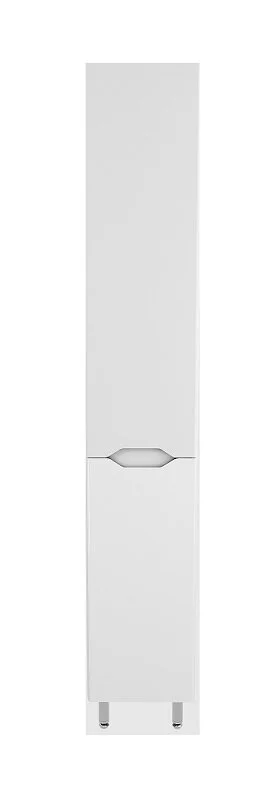 Шкаф-пенал Style Line Марелла Люкс Plus 30 см левый, белый глянец - фото 1
