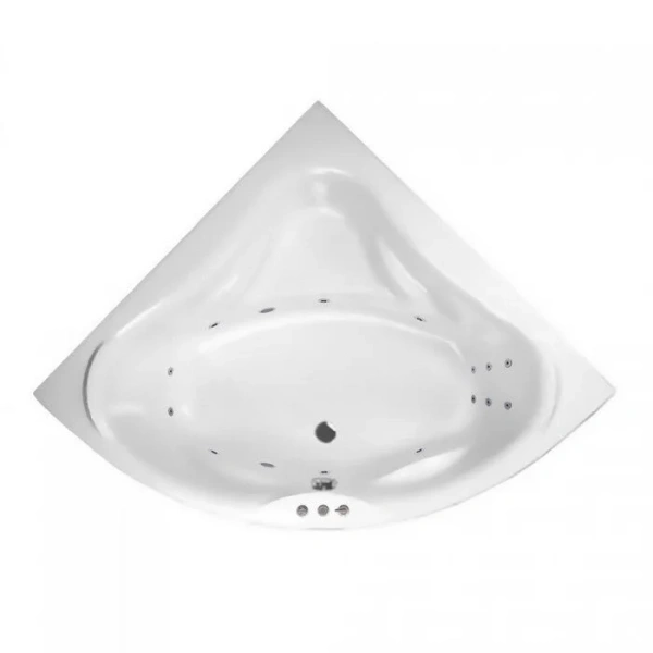 Ванна гидромассажная Excellent Konsul Smart 150 x 150 см, белый/хром, WAEX.KON15.SMART.CR - фото 1