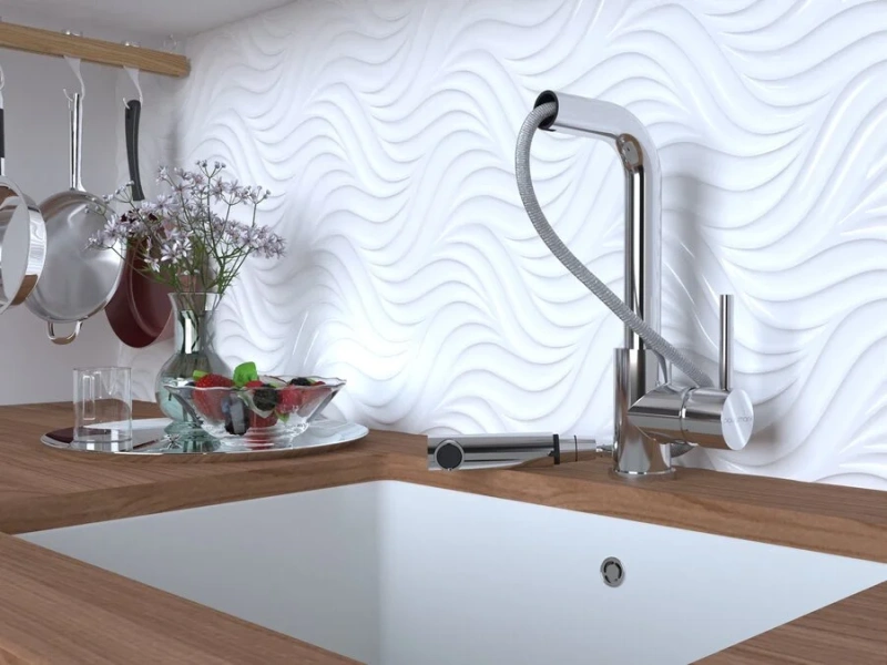 Смеситель для кухни Paulmark Kassel хром, современные, hi-tech - фото 3